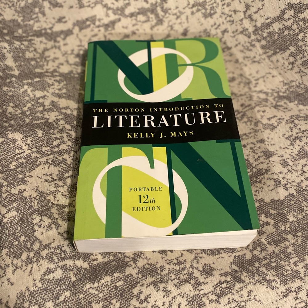 The Norton Introduction to Literature. Portable 12th Edition